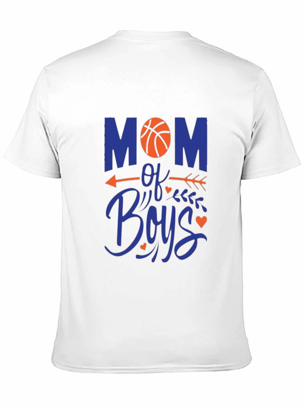 Mom of Boys Basketball Graphic Tee