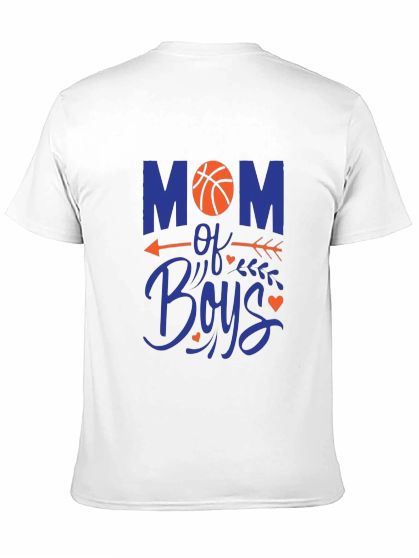Mom of Boys Basketball Graphic Tee