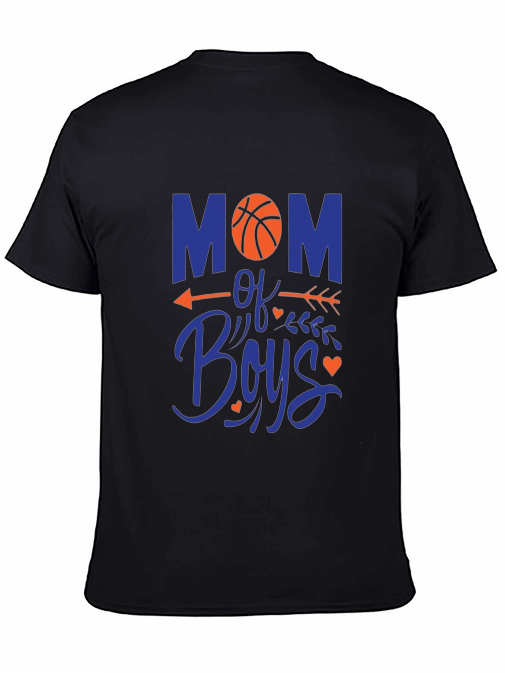 Mom of Boys Basketball Graphic Tee