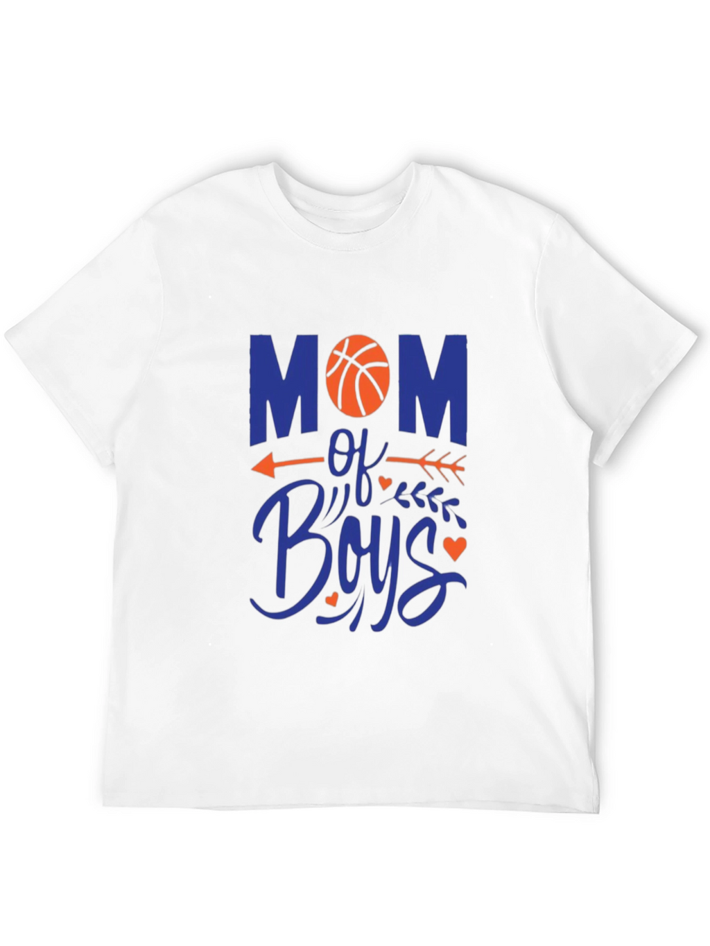 Mom of Boys Basketball Graphic Tee