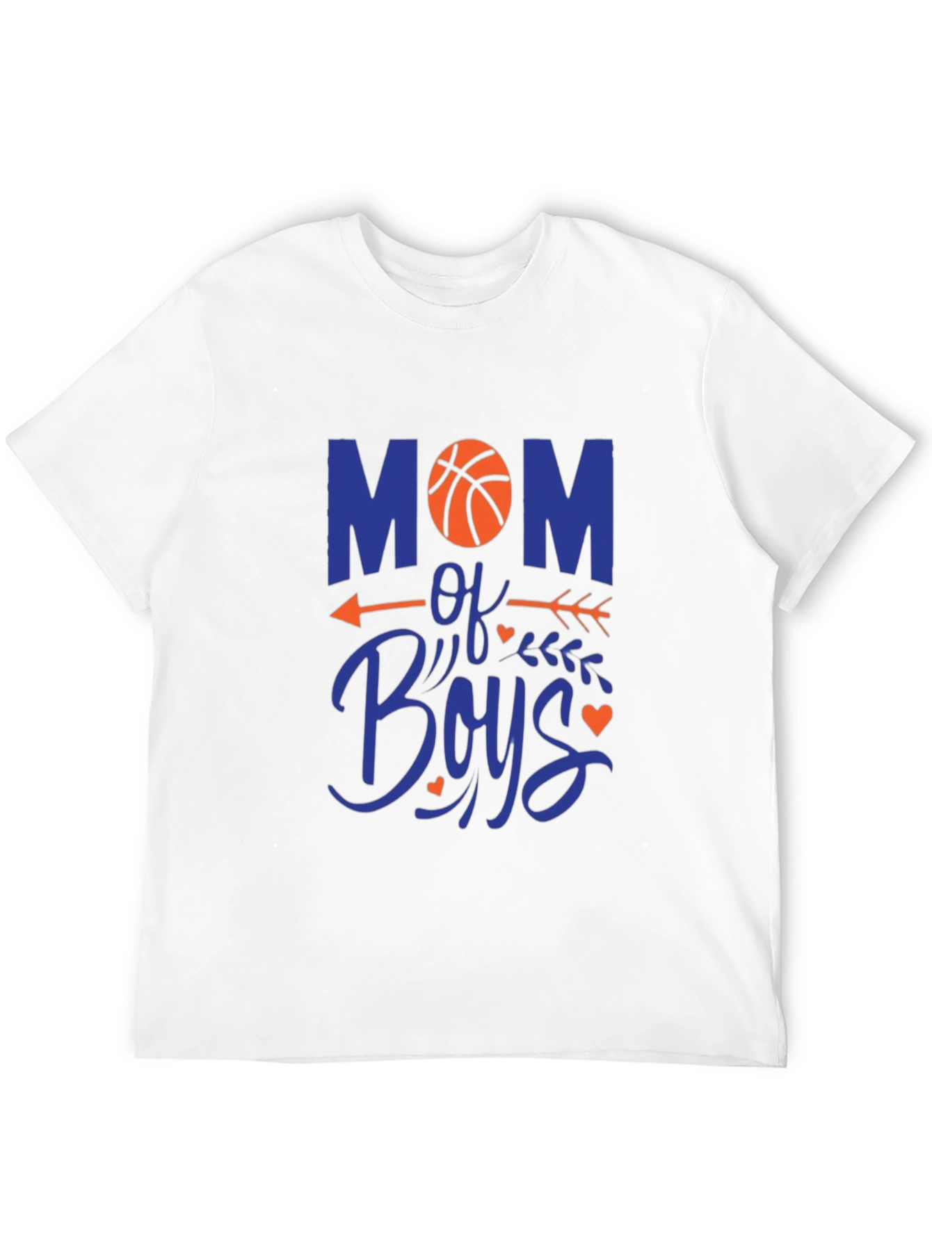 Mom of Boys Basketball Graphic Tee