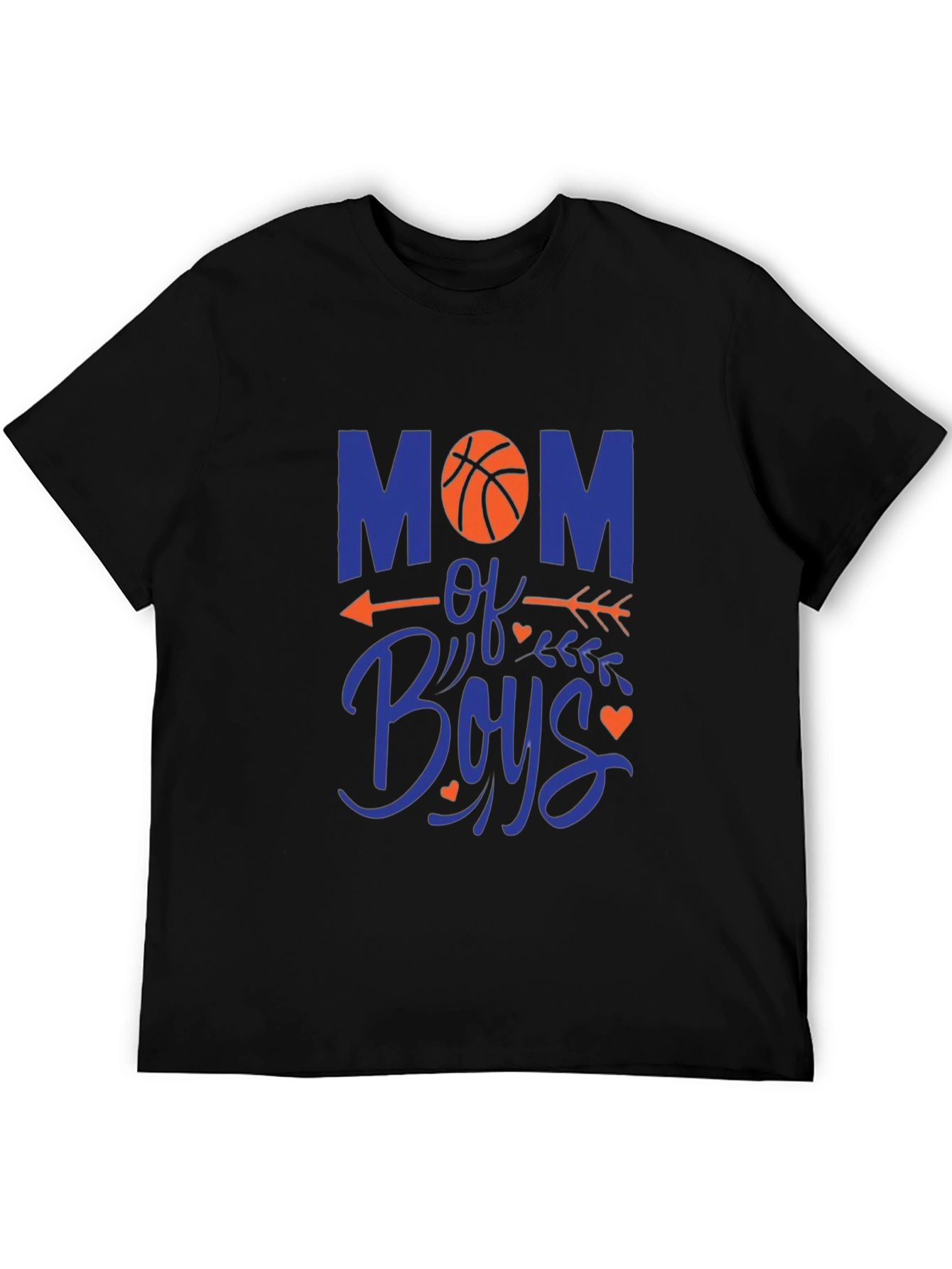 Mom of Boys Basketball Graphic Tee