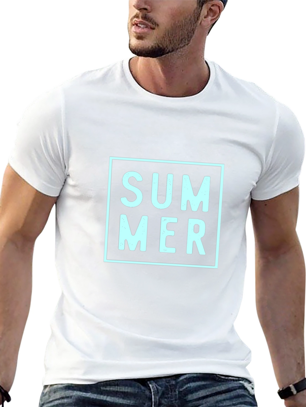 Summer Graphic Tee - Black