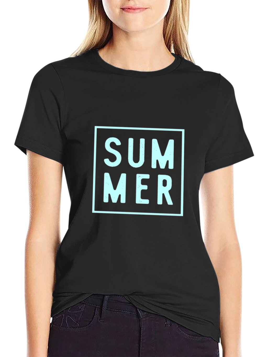 Summer Graphic Tee - Black