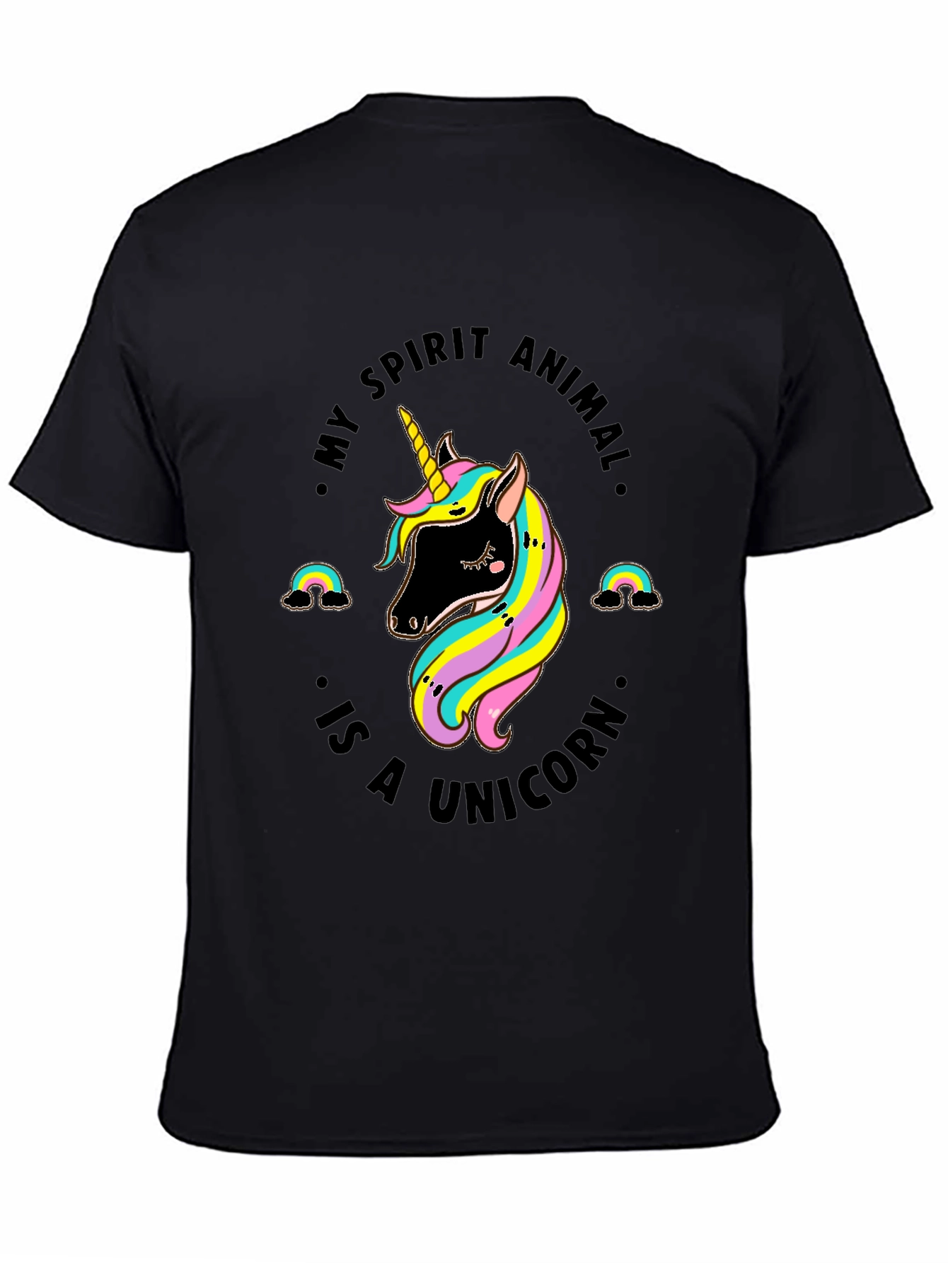 Unicorn Spirit Animal Graphic Tee