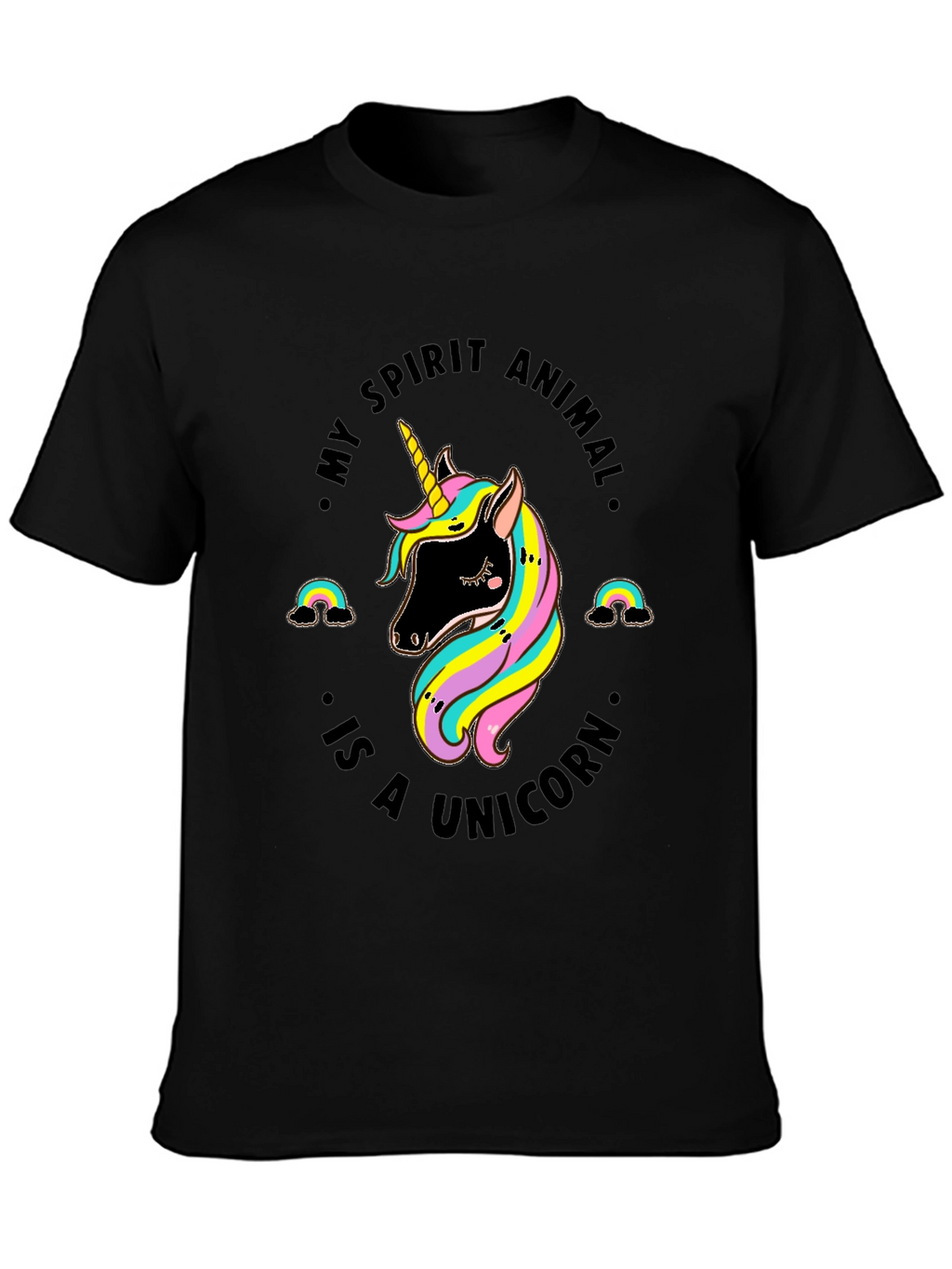 Unicorn Spirit Animal Graphic Tee