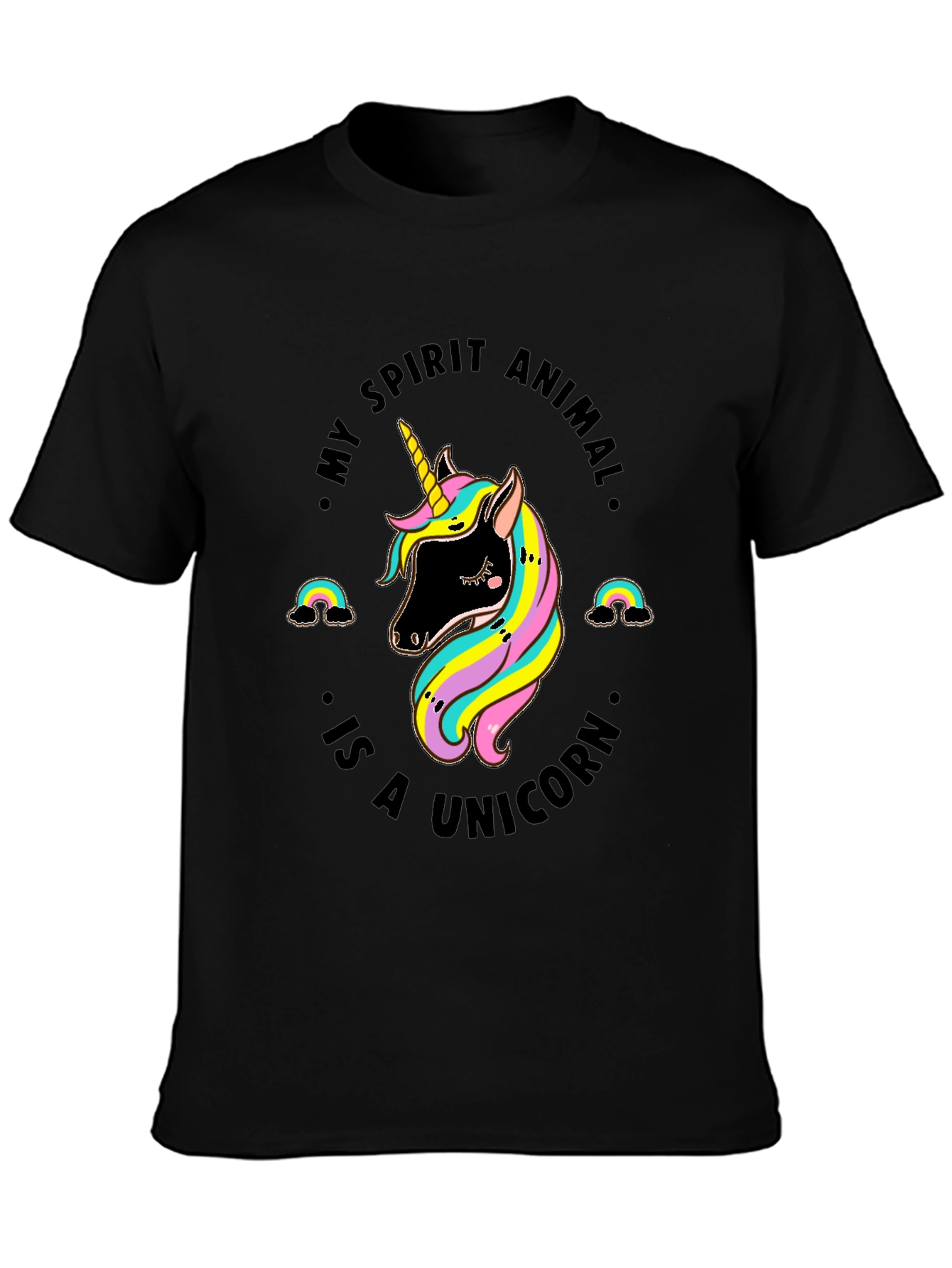 Unicorn Spirit Animal Graphic Tee