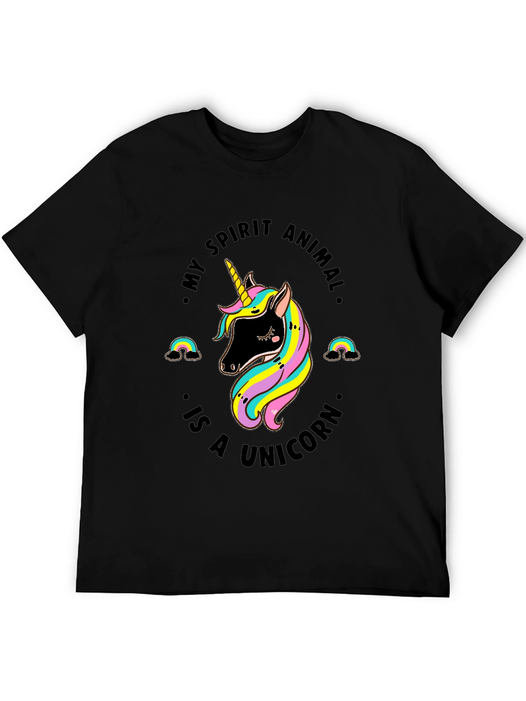 Unicorn Spirit Animal Graphic Tee