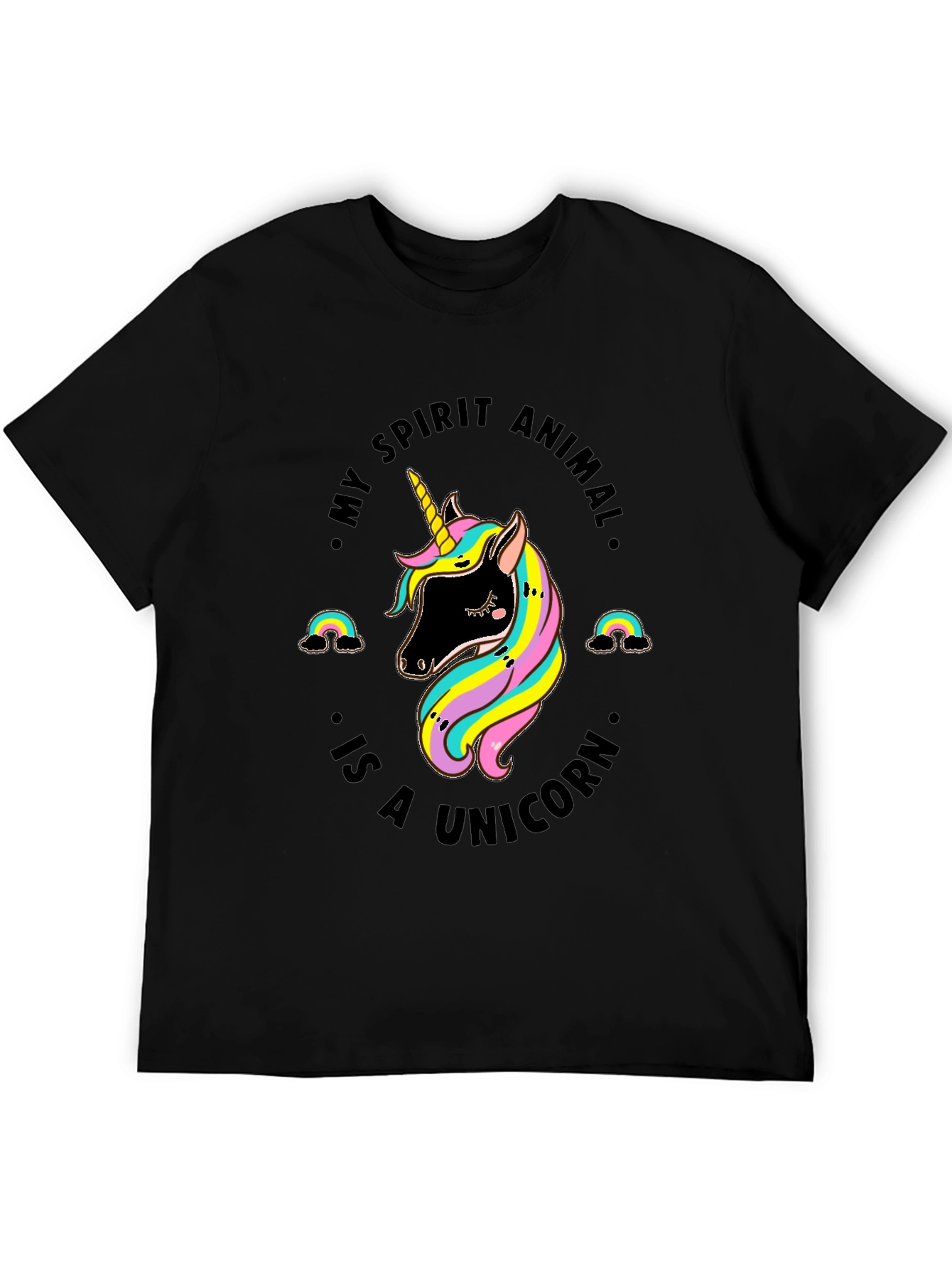 Unicorn Spirit Animal Graphic Tee