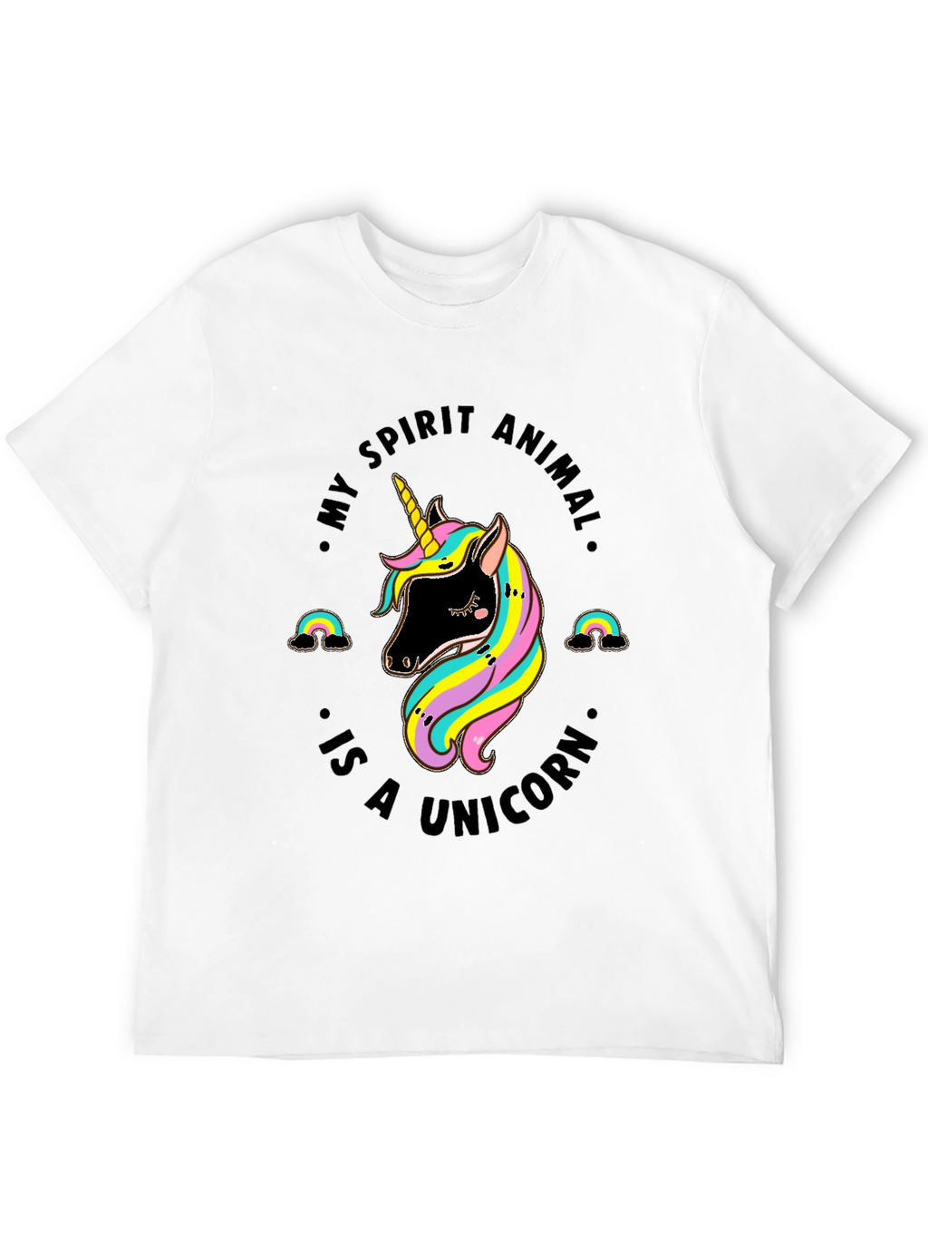 Unicorn Spirit Animal Graphic Tee