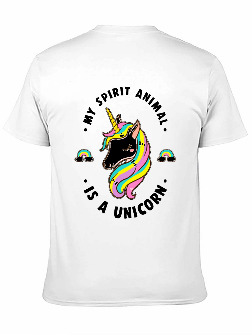 Unicorn Spirit Animal Graphic Tee