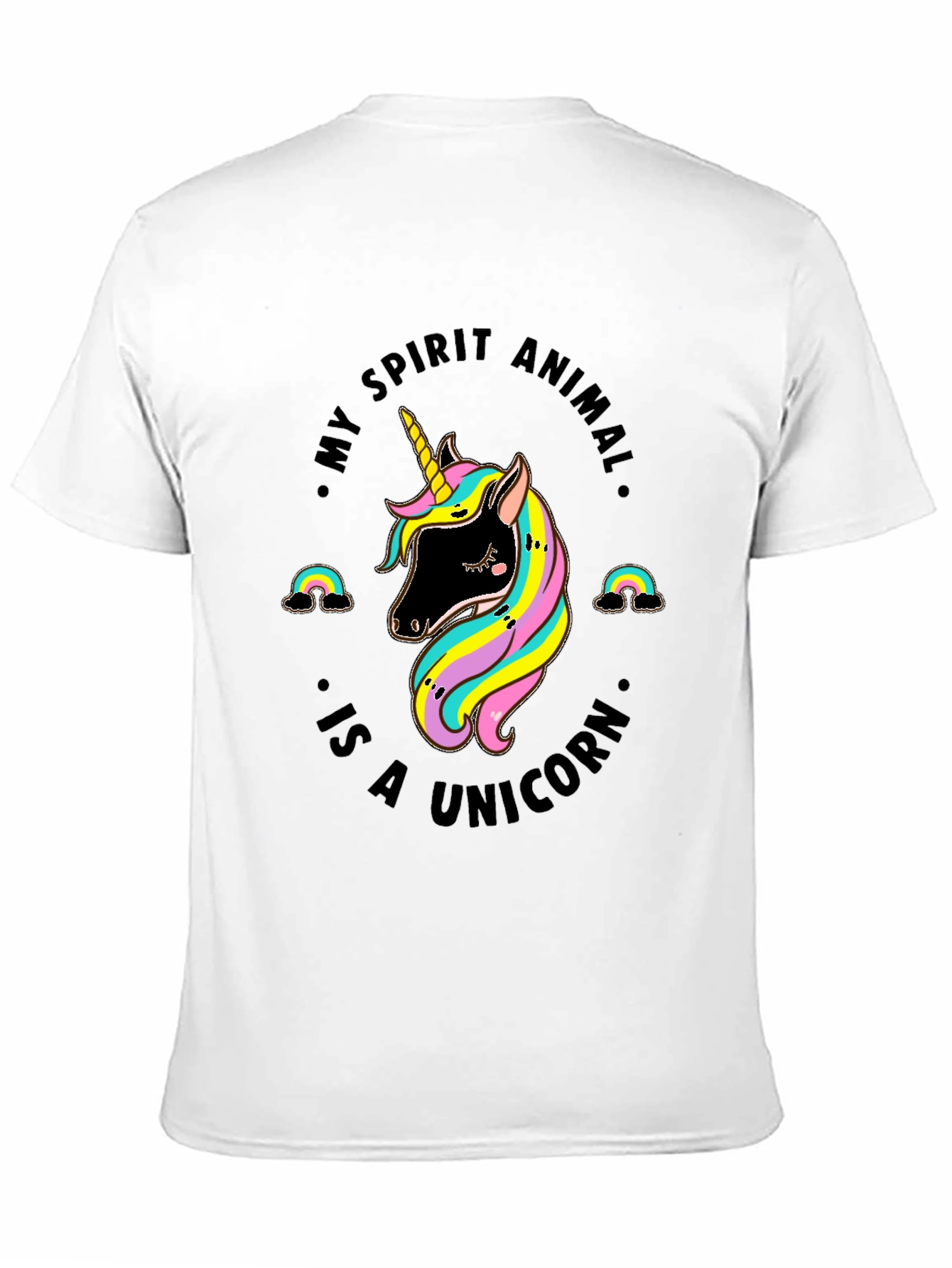 Unicorn Spirit Animal Graphic Tee