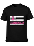 Back the Pink Breast Cancer Awareness Graphic Tee