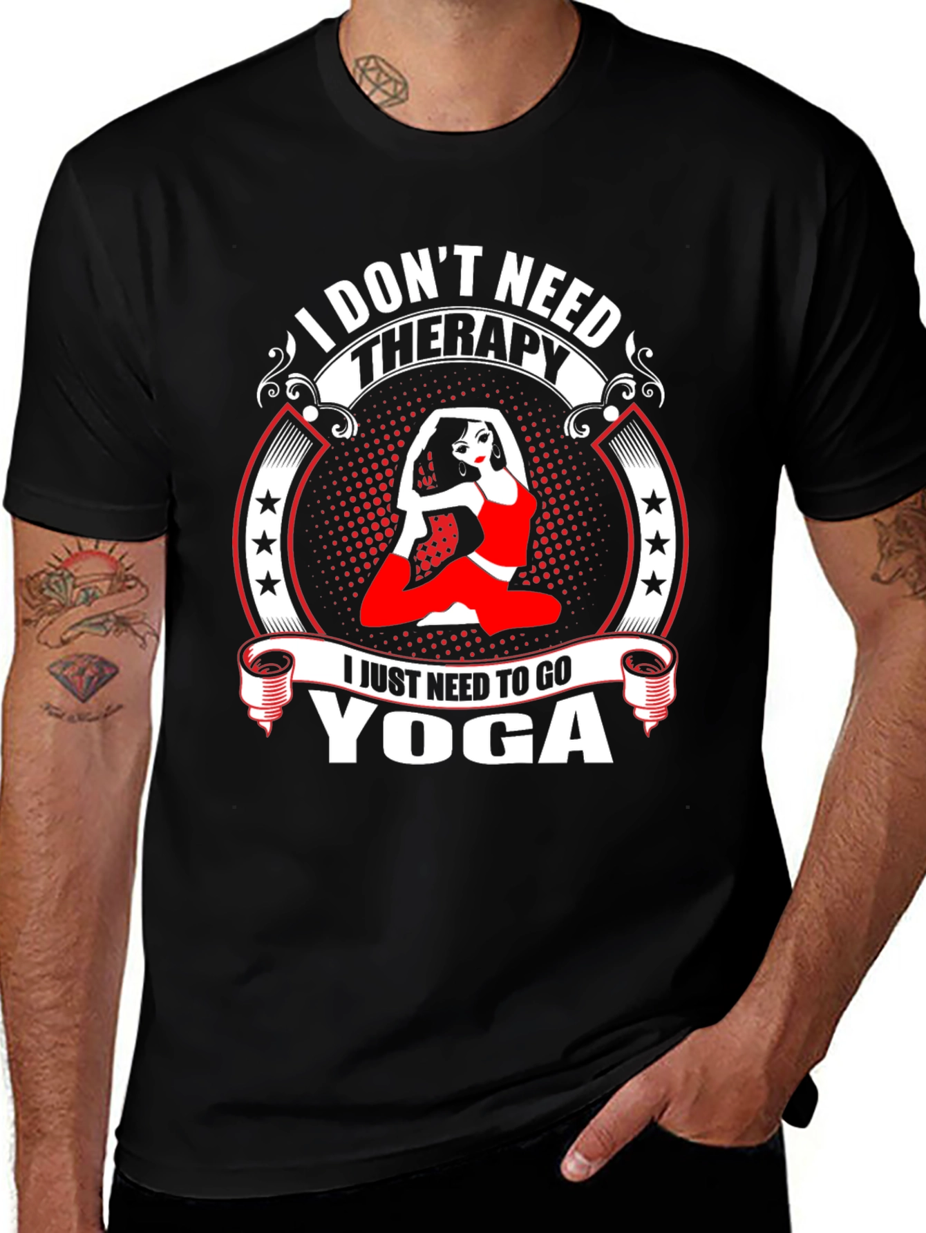 Yoga Therapy Graphic Tee