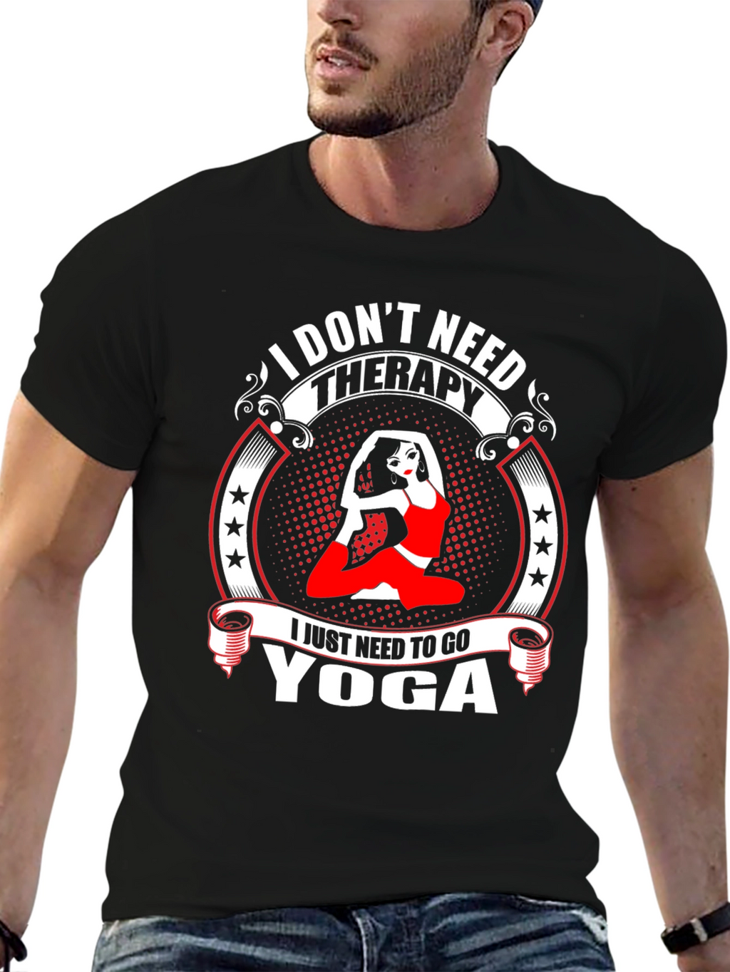 Yoga Therapy Graphic Tee