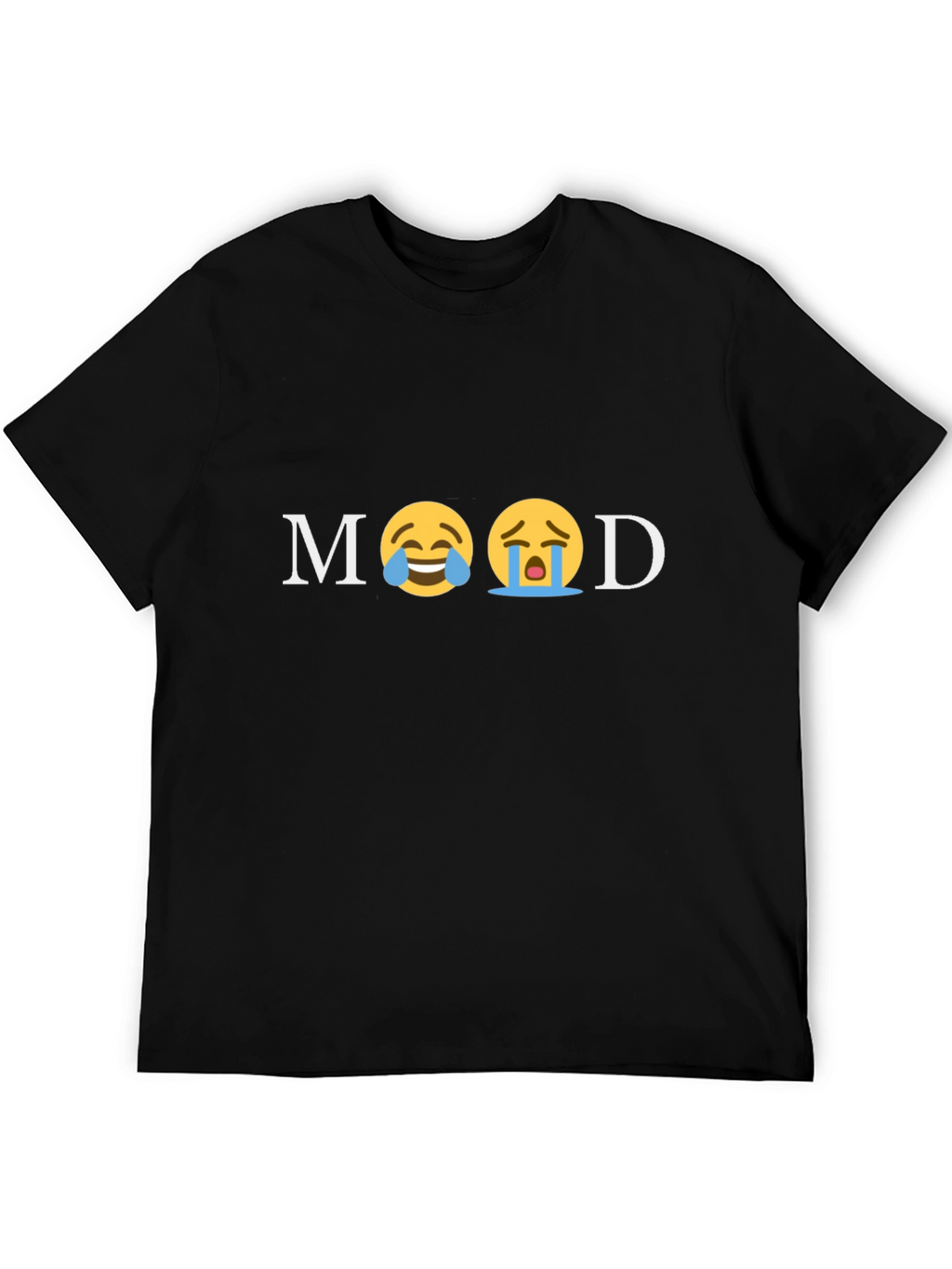 Mood Emoji Graphic Print T-Shirt