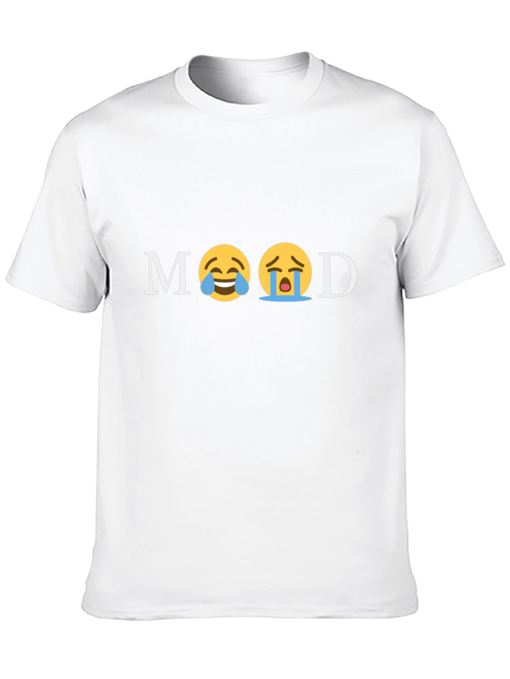 Mood Emoji Graphic Print T-Shirt