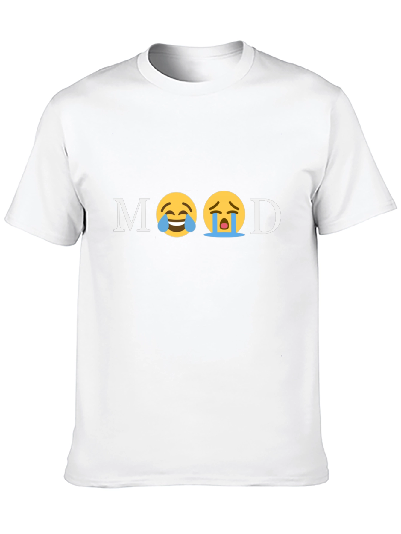 Mood Emoji Graphic Print T-Shirt