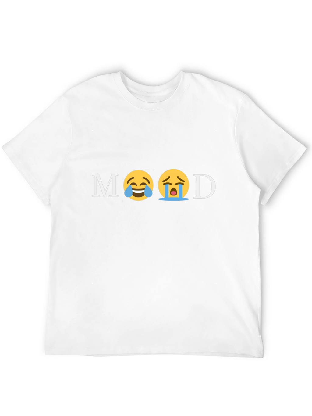 Mood Emoji Graphic Print T-Shirt