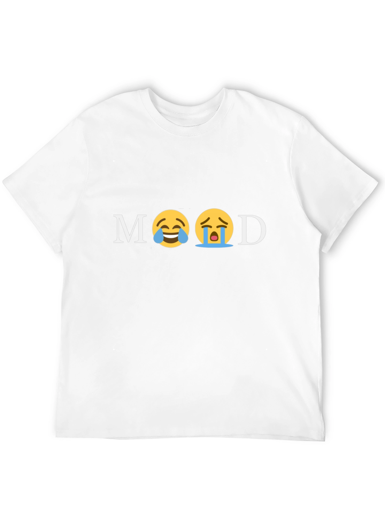 Mood Emoji Graphic Print T-Shirt