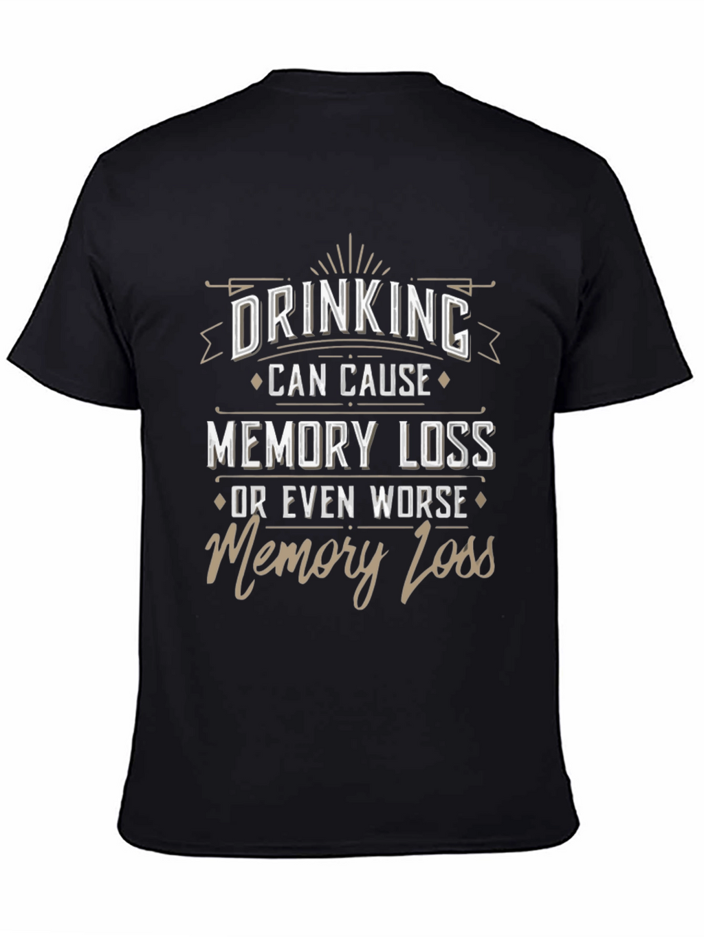 Humorous Drinking Graphic Tee