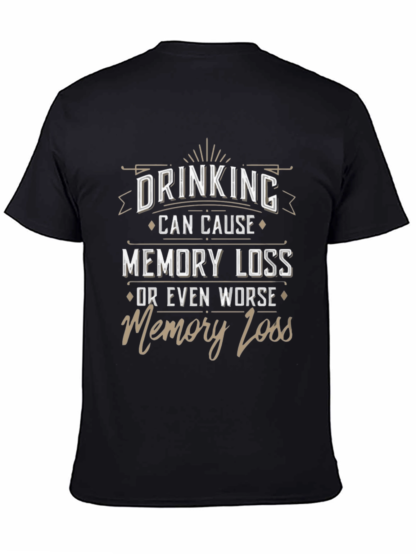 Humorous Drinking Graphic Tee