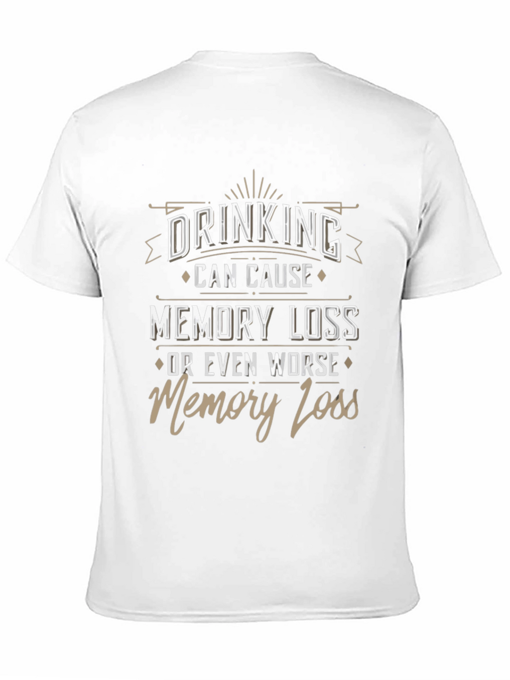 Humorous Drinking Graphic Tee