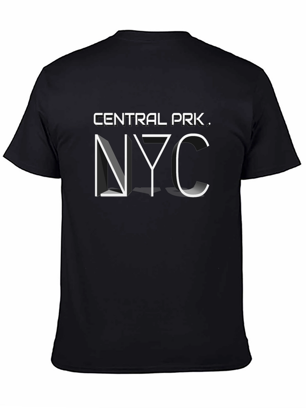 Central Park NYC Graphic Tee - Black