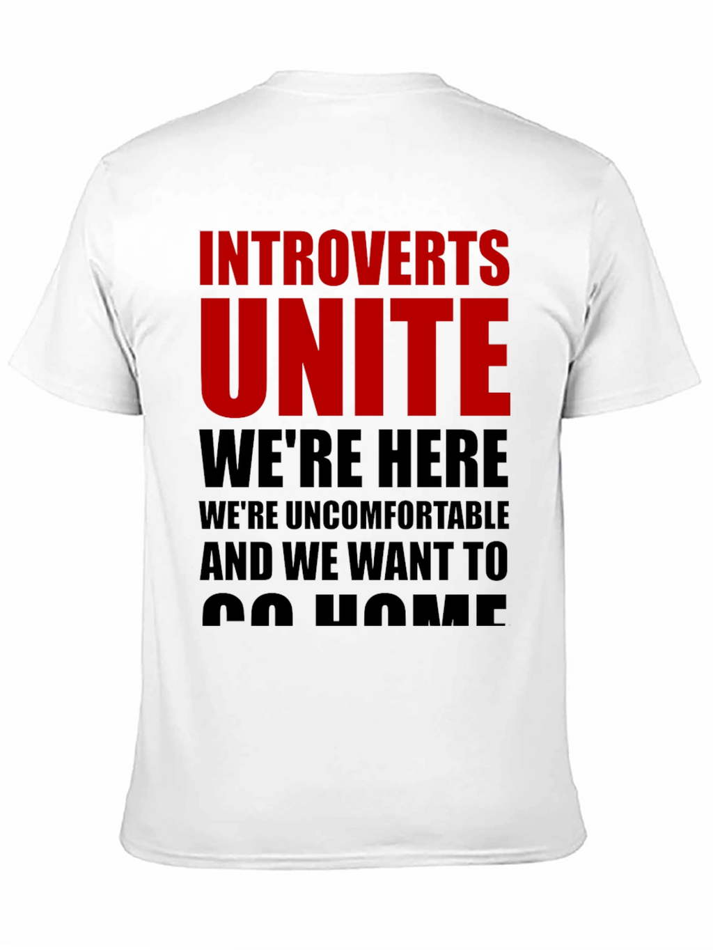 Introvert Unite T-Shirt - Funny Slogan Tee