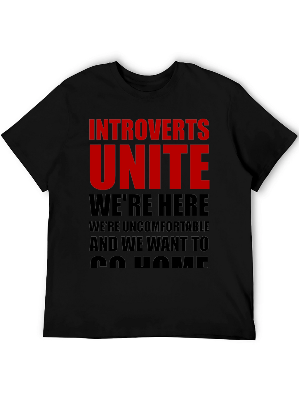 Introvert Unite T-Shirt - Funny Slogan Tee