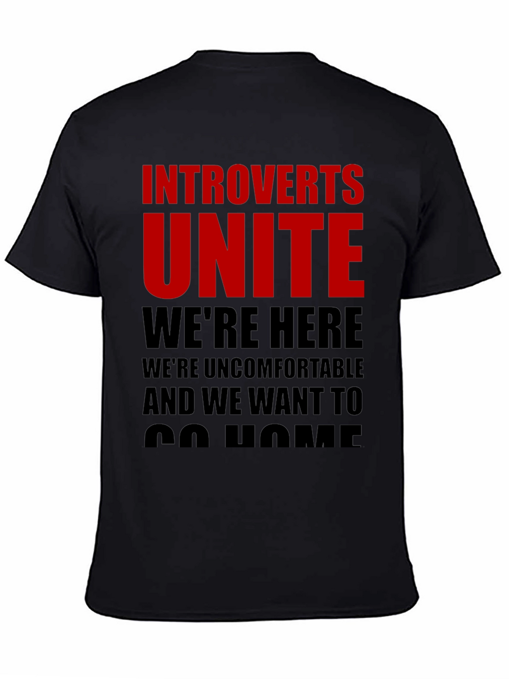 Introvert Unite T-Shirt - Funny Slogan Tee