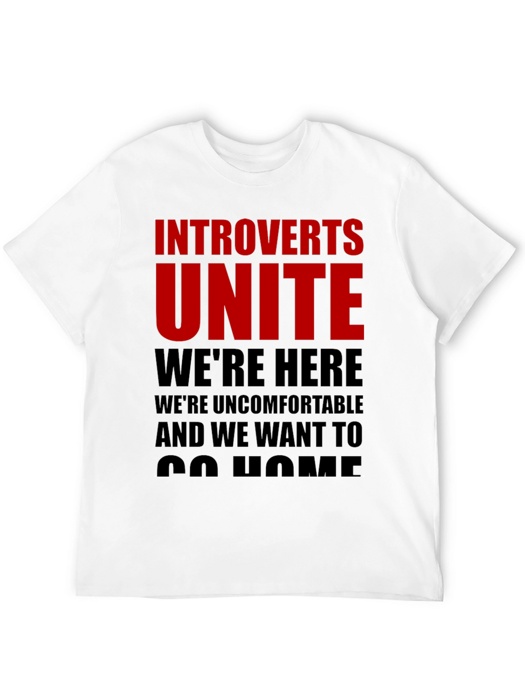 Introvert Unite T-Shirt - Funny Slogan Tee