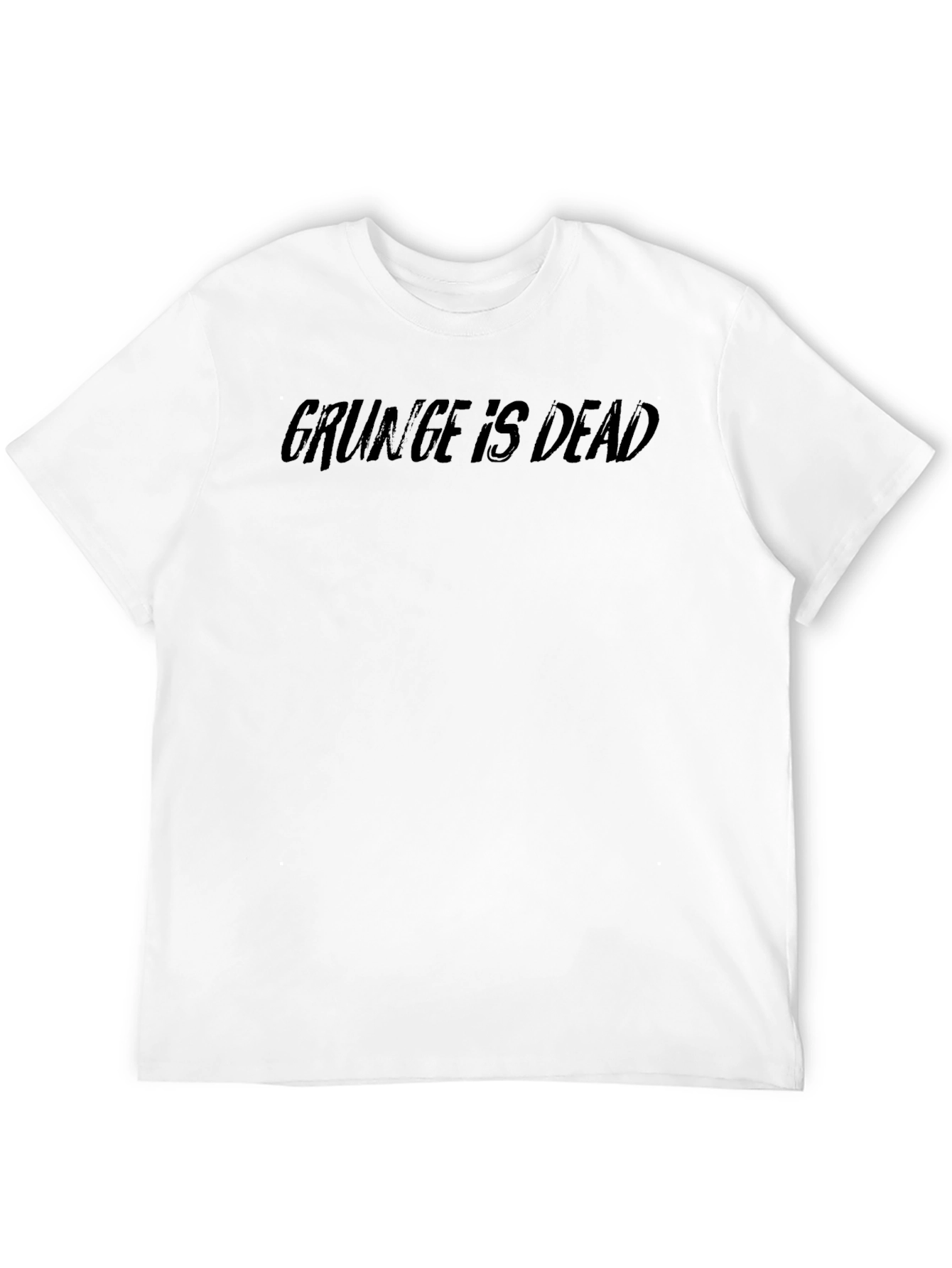 Grunge is Dead Black T-Shirt