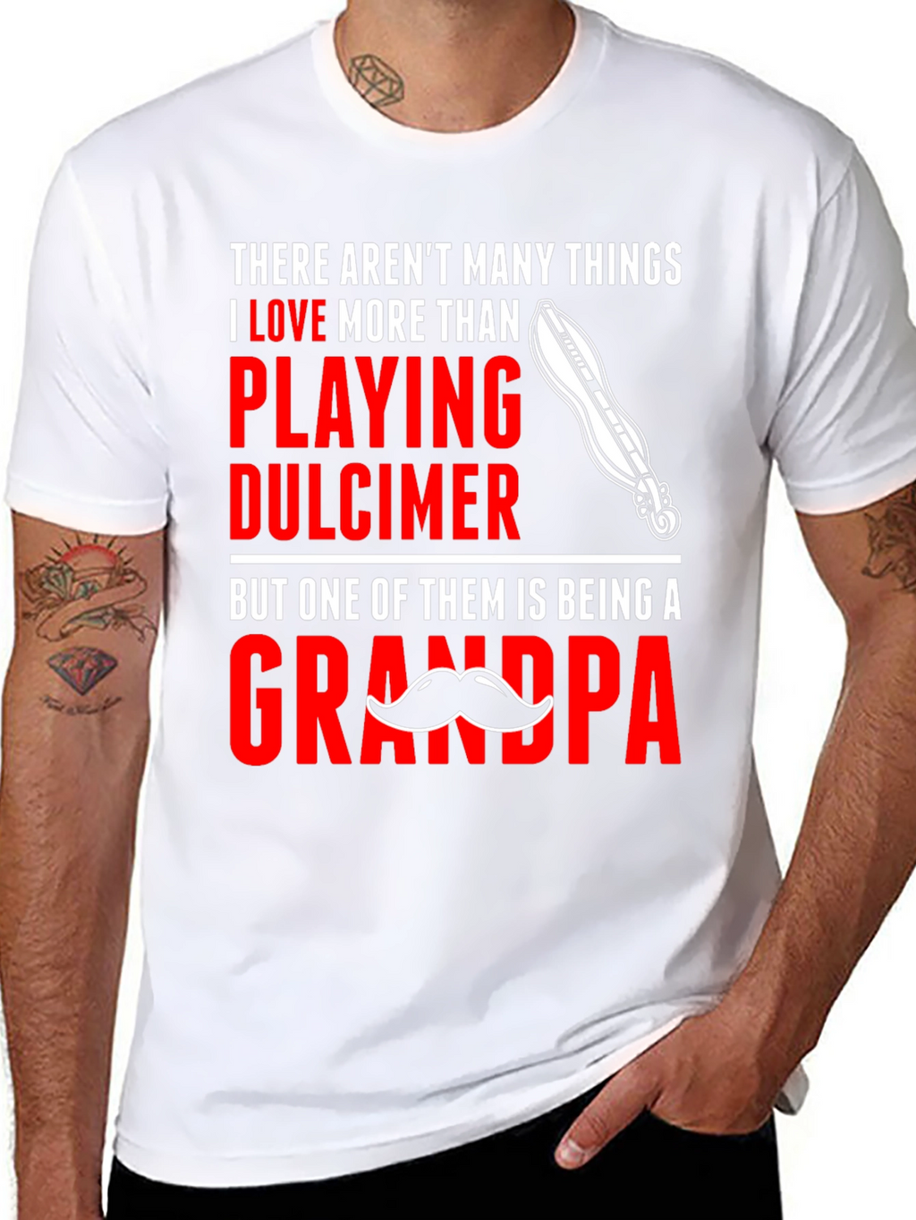 Dulcimer Grandpa T-Shirt