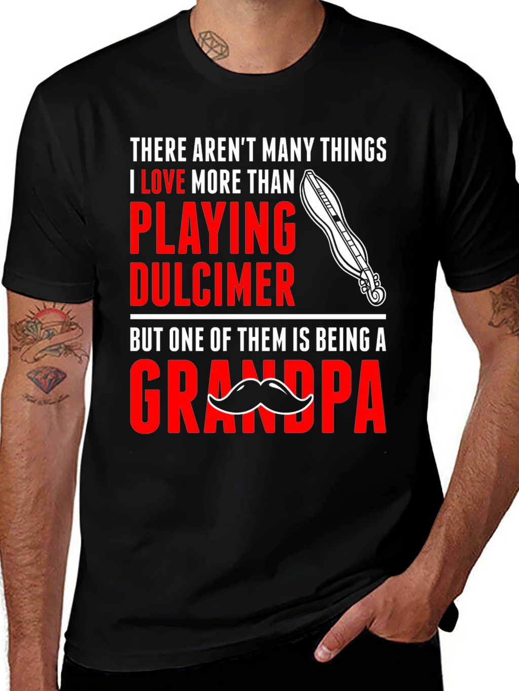 Dulcimer Grandpa T-Shirt