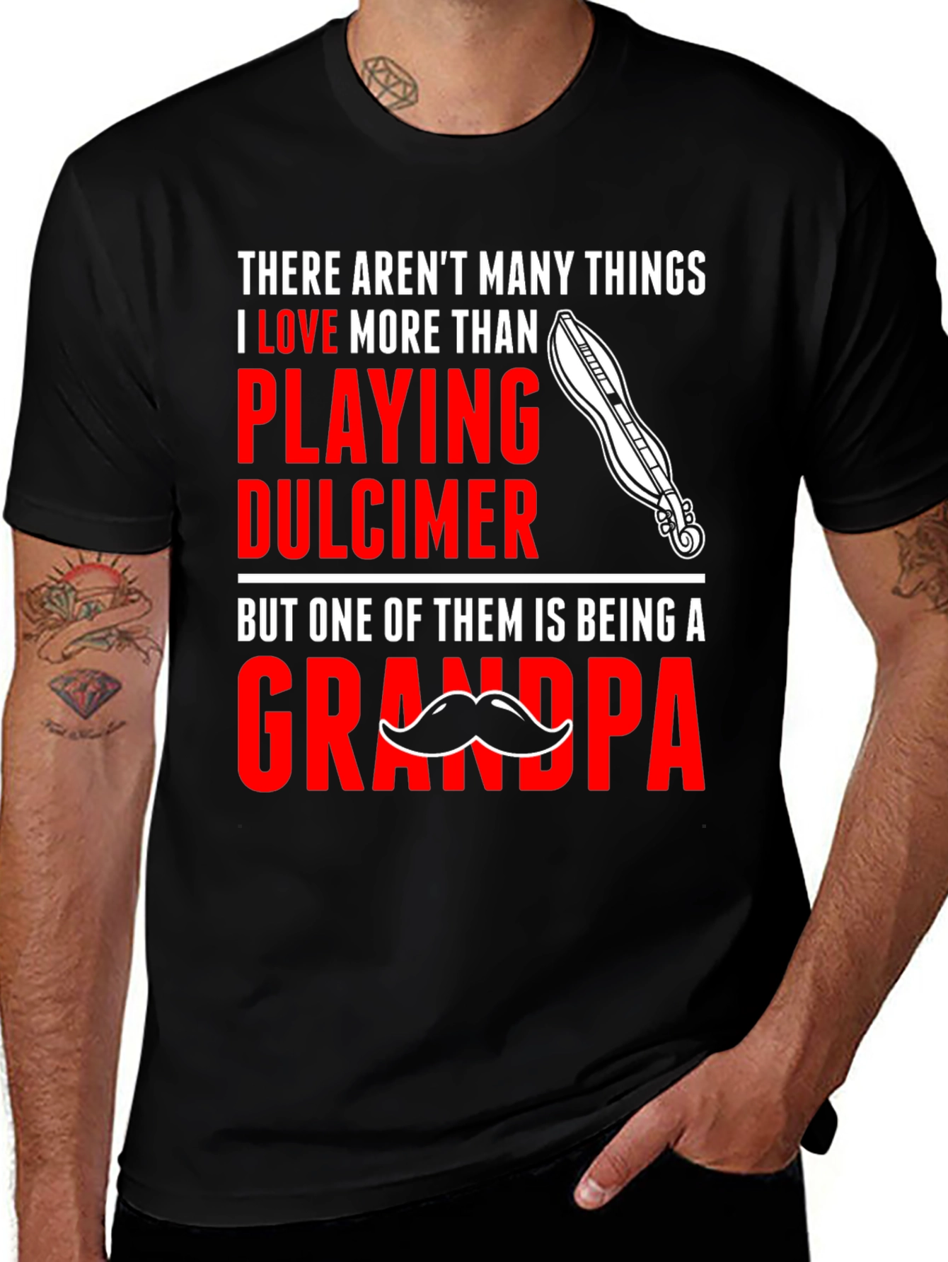 Dulcimer Grandpa T-Shirt