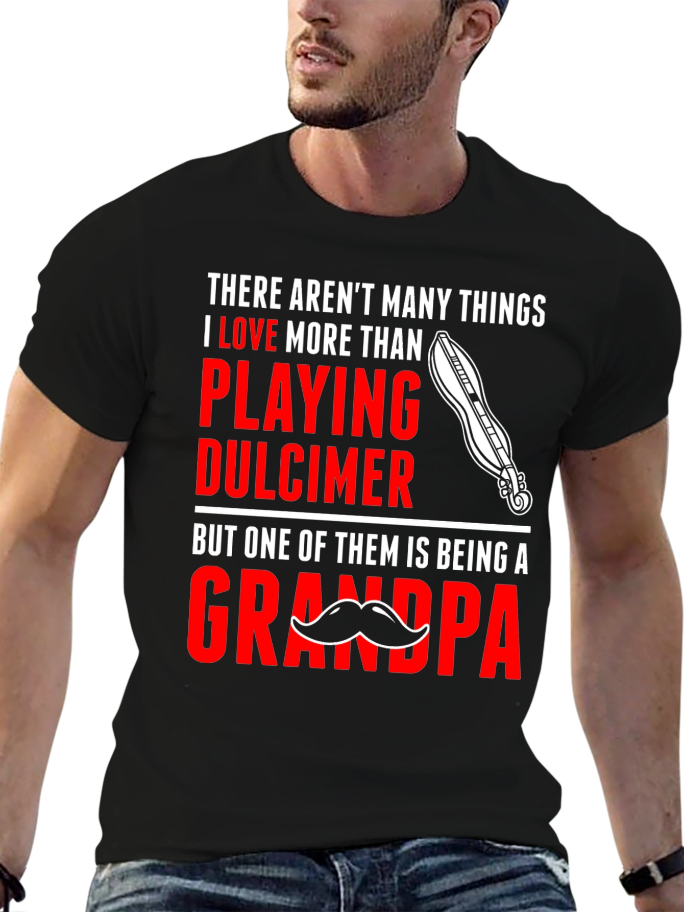 Dulcimer Grandpa T-Shirt