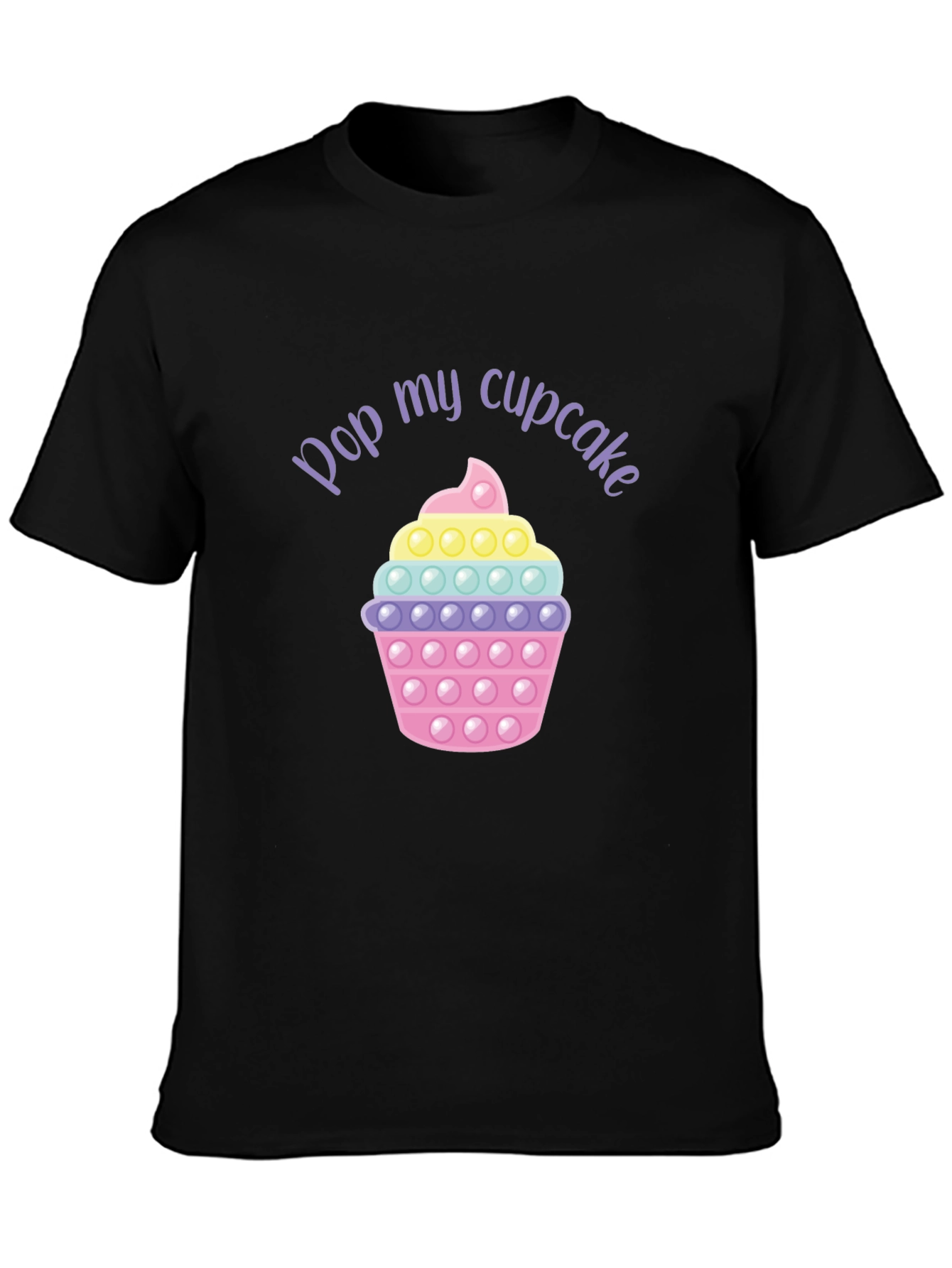 Pop My Cupcake T-Shirt - Fun Graphic Tee