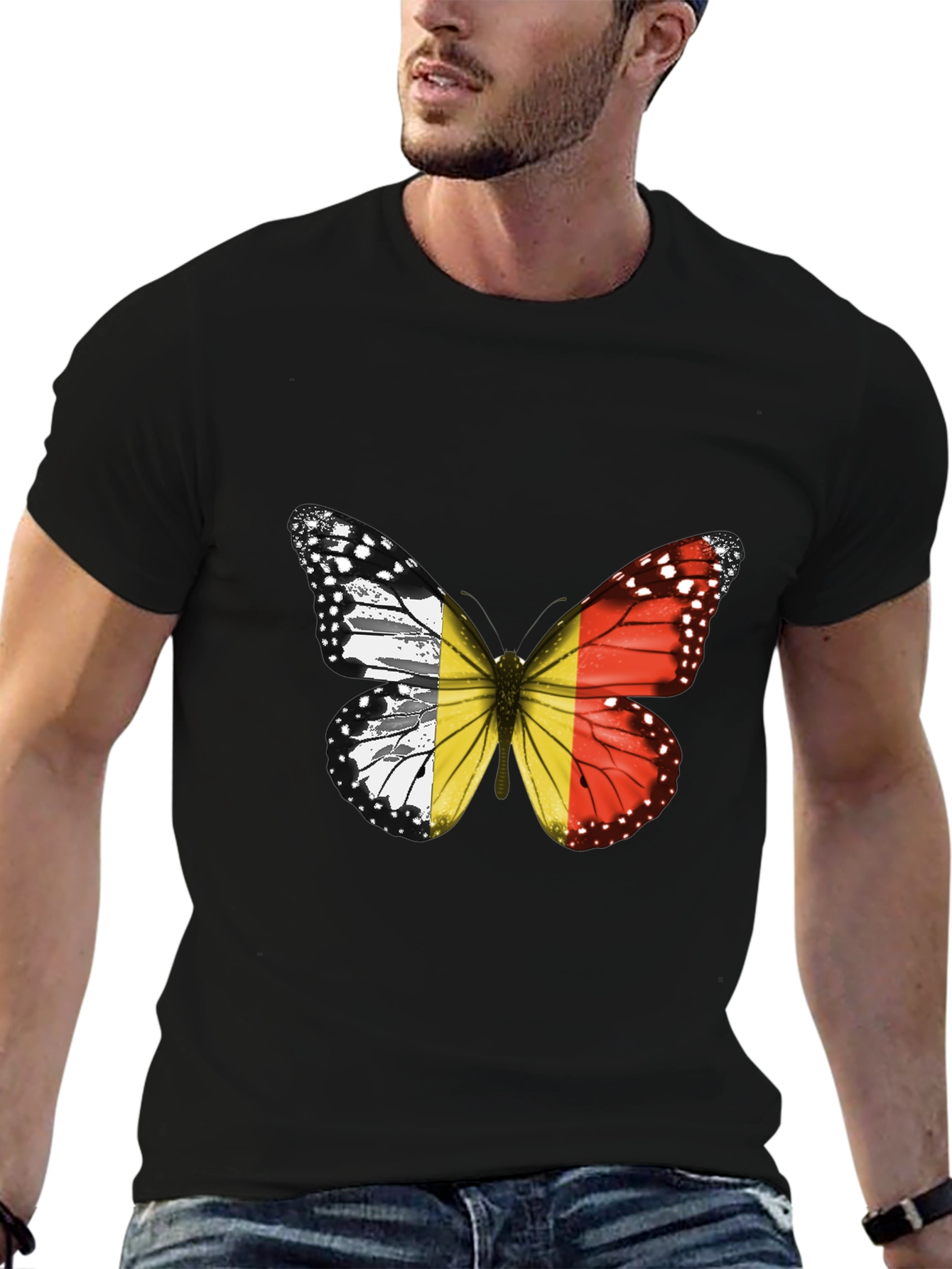 Butterfly Flag T-Shirt