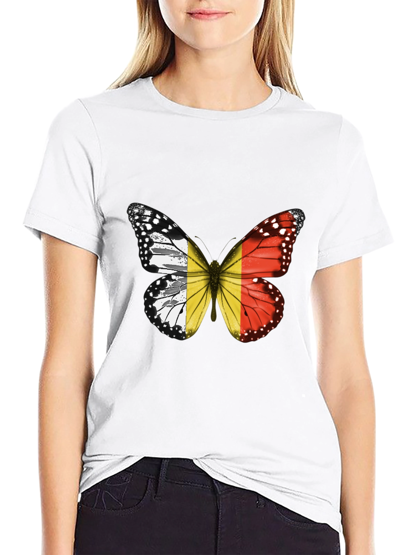 Butterfly Flag T-Shirt