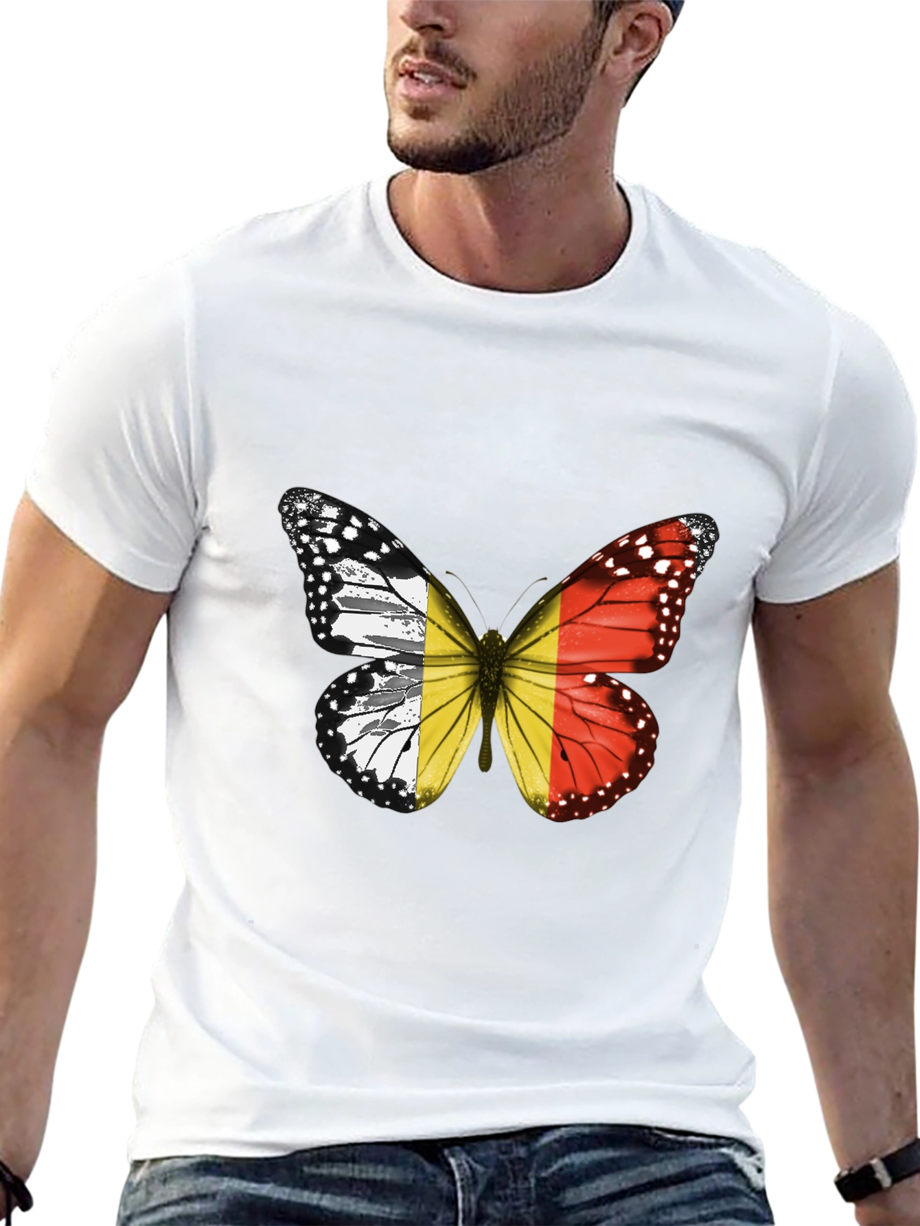 Butterfly Flag T-Shirt