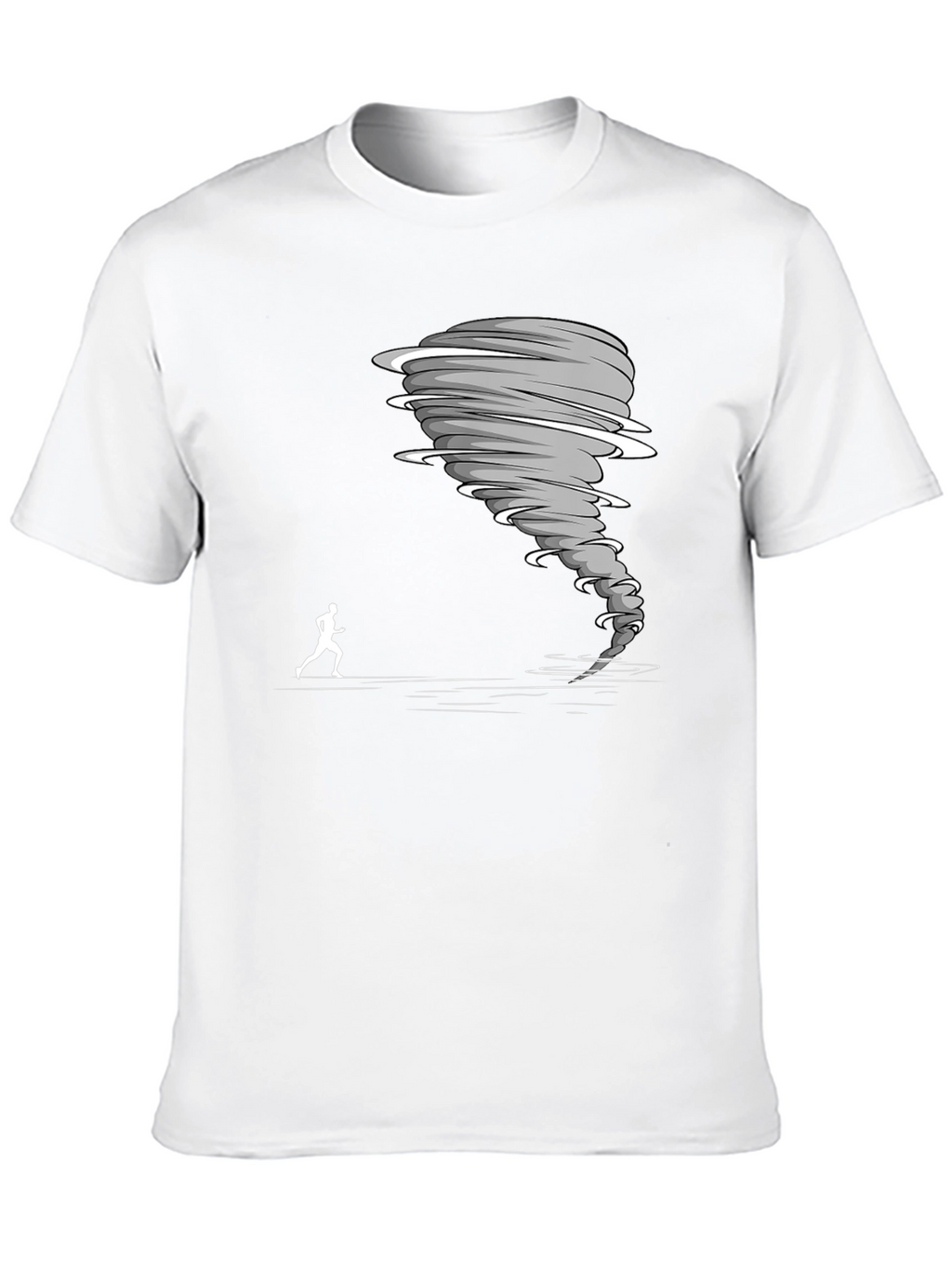 Tornado Chaser Graphic Tee - Black Cotton