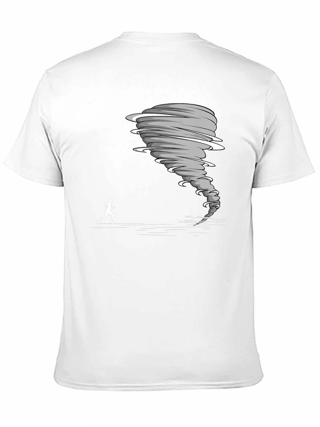 Tornado Chaser Graphic Tee - Black Cotton