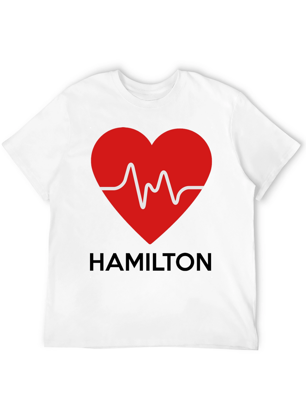 Hamilton Heartbeat T-Shirt - Formula 1 Fan Apparel
