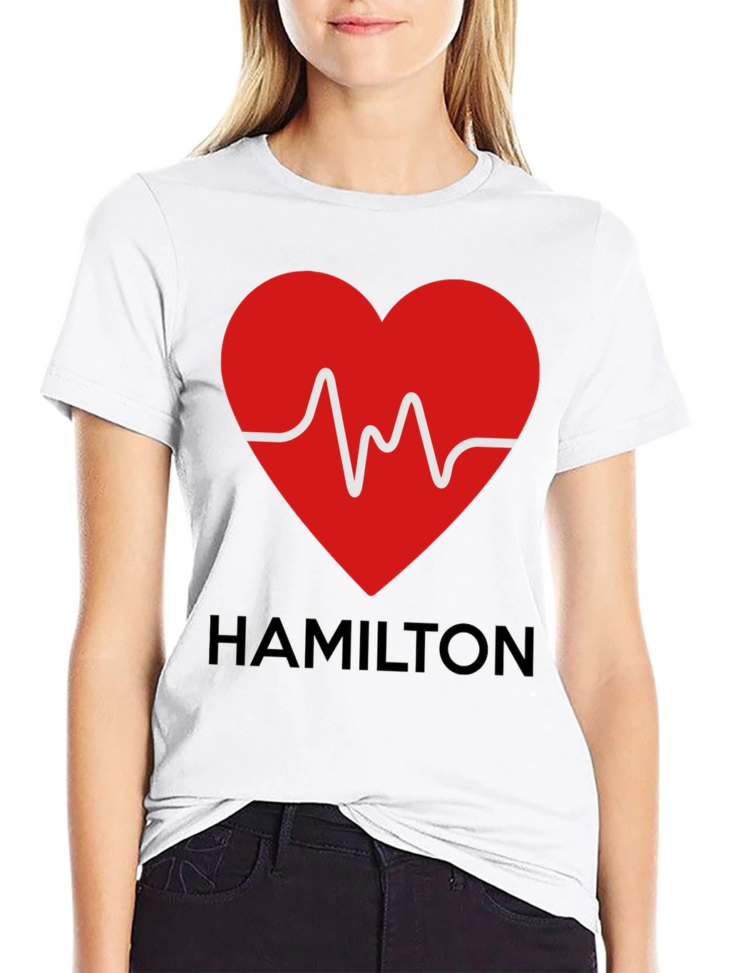 Hamilton Heartbeat T-Shirt - Formula 1 Fan Apparel