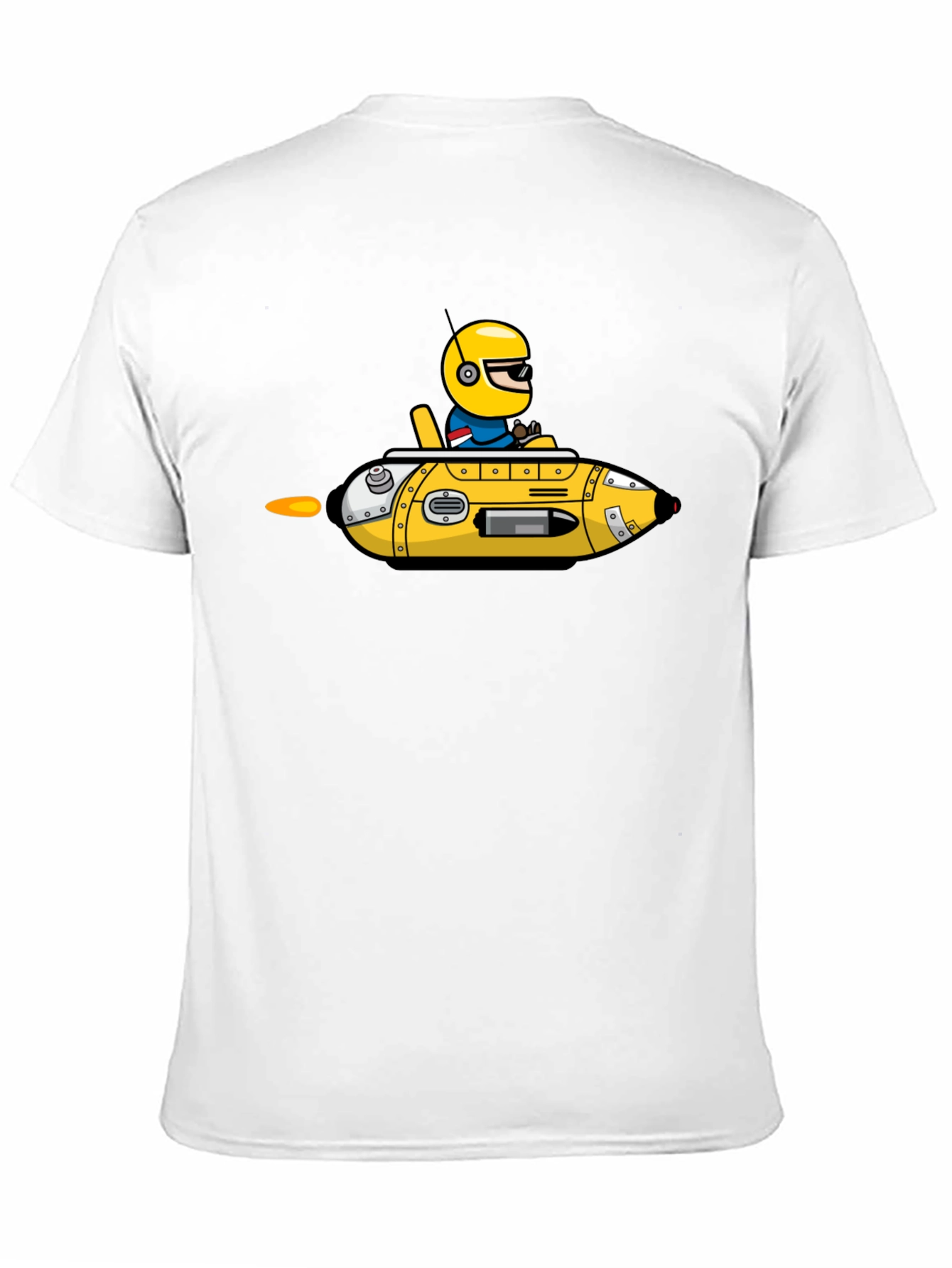Cartoon Submarine T-Shirt