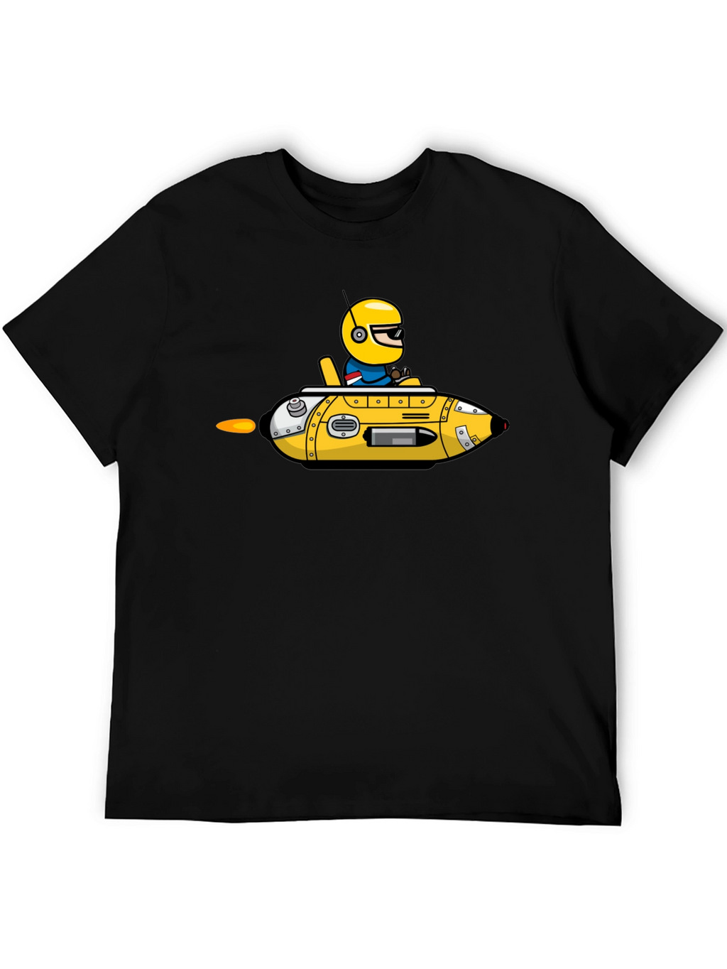 Cartoon Submarine T-Shirt