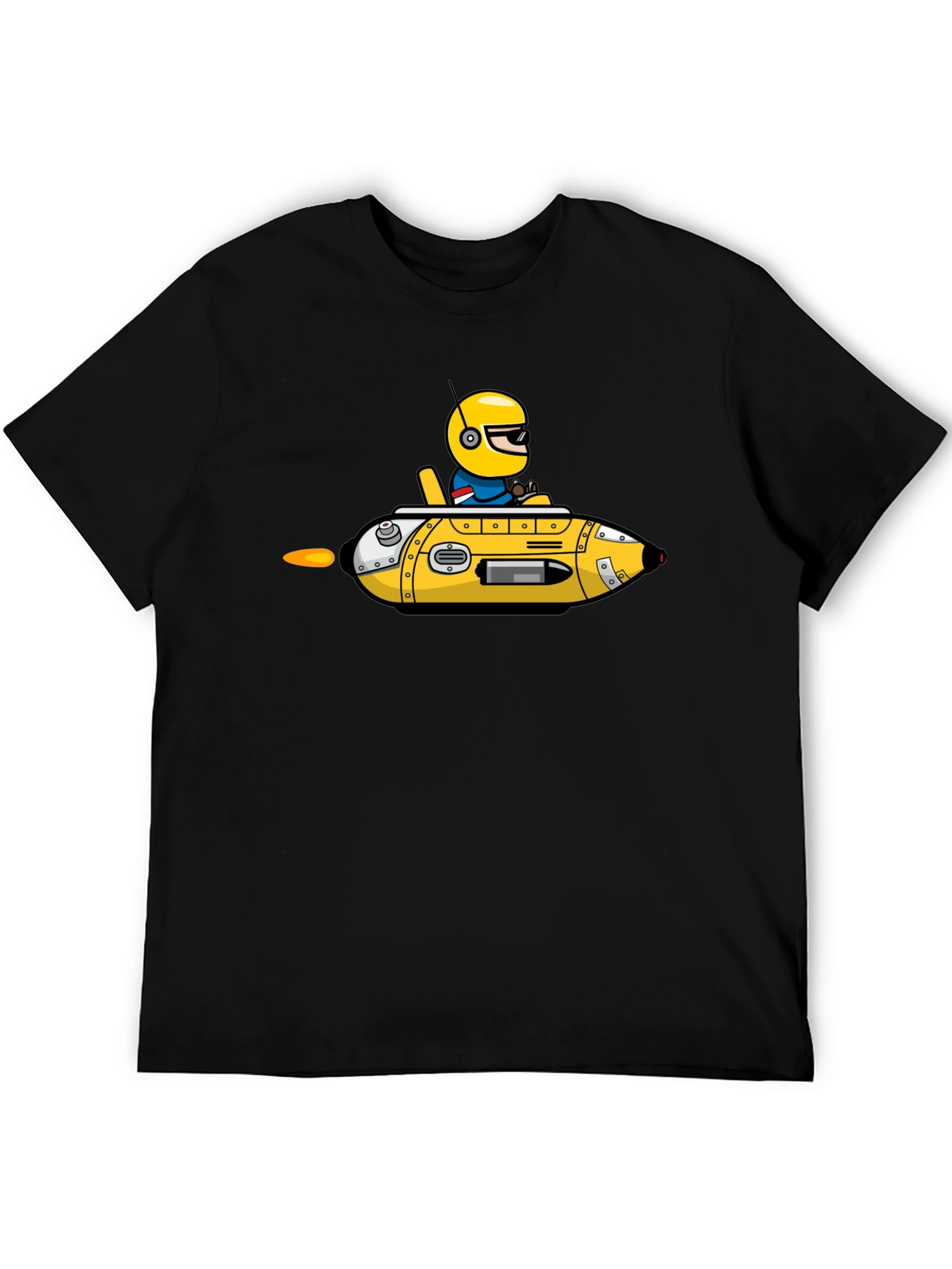 Cartoon Submarine T-Shirt