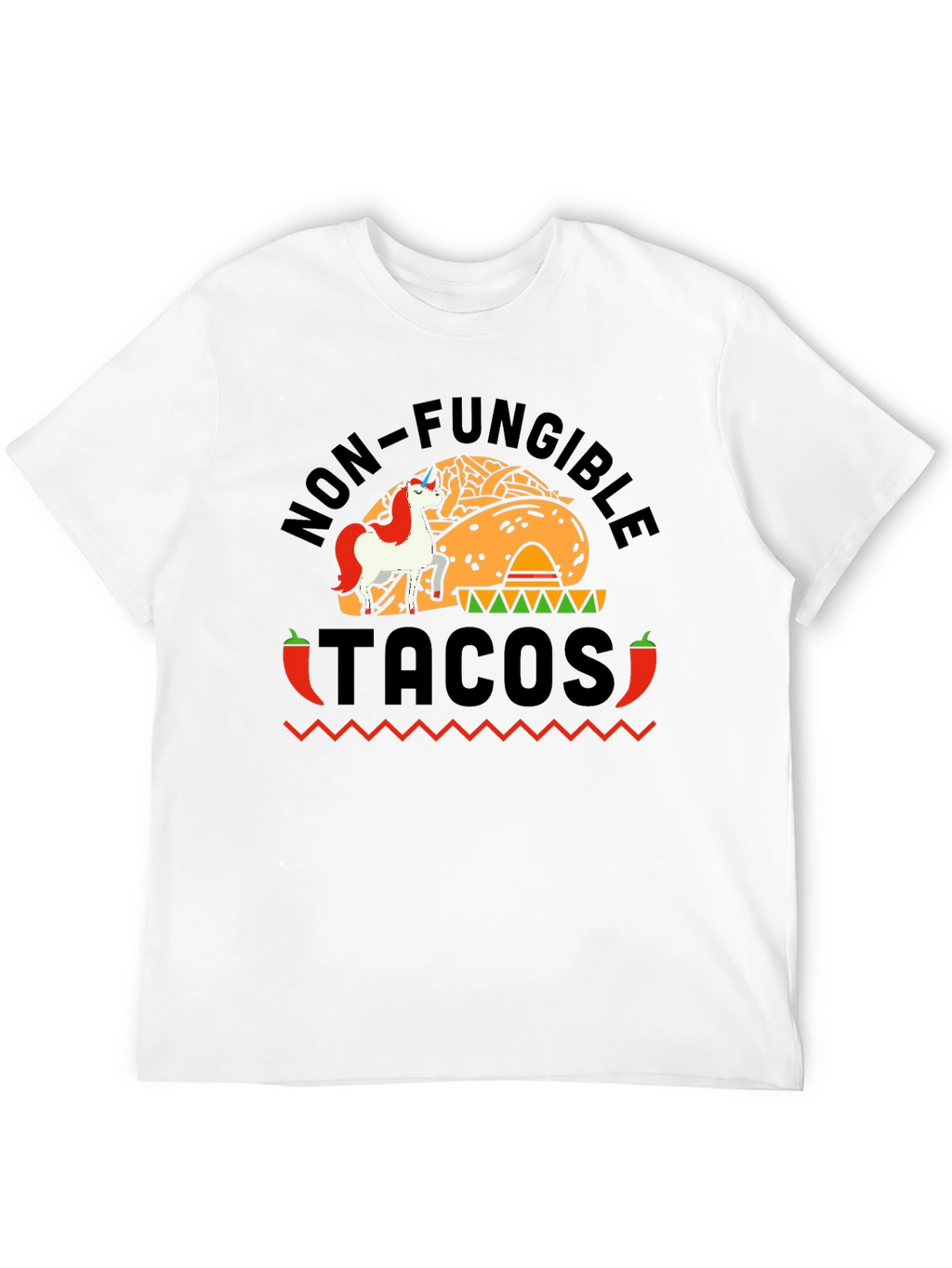 Non-Fungible Tacos Funny Graphic Tee