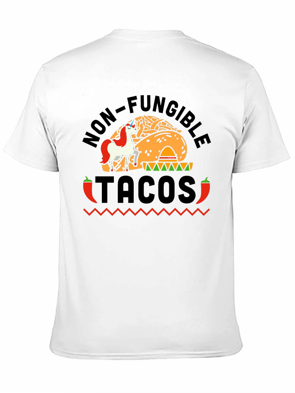 Non-Fungible Tacos Funny Graphic Tee